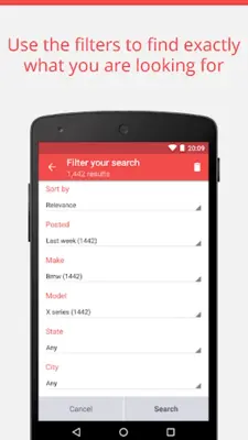 Trovit Cars android App screenshot 9