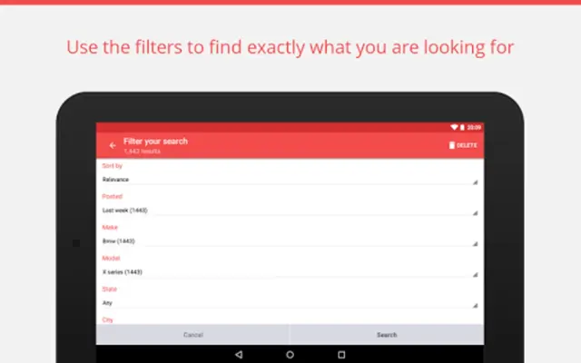 Trovit Cars android App screenshot 5